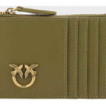 Pinko Card Case VERDE ABETE-ANTIQUE GOLD, Pinko