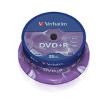 DVD+R Verbatim advanced azo+ 25 bucati/set, Verbatim