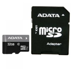 Card ADATA Premier MicroSDHC UHS-I U1 Cls 10 32GB cu adaptor SD