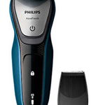 Aparat de ras, Philips, S5420/06, Lame Multiprecision, Wet&Dry, LED, Acumulator, 3 capete, Rotire in 5 directii, Trimmer, Negru