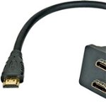 HDMI x2, 0.3, Red (kphdma-6), PremiumCord