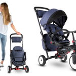 Tricicleta pliabila Smart Trike 7 in 1 STR7 Jeans, SMART TRIKE