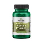 Swanson Full Spectrum Mucuna Pruriens (L-Dopa) 400 mg 60 capsule (Naturist Parkinson, Afrodisiac natural), Swanson
