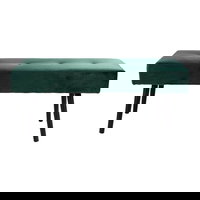 BancÄtapiÈ›atÄcu catifea Bonami Essentials Skiby, verde Ã®nchis, Bonami Essentials