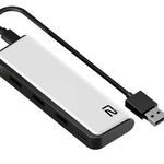Hub USB PS5 ready2gaming, 1x USB Type-C, 3x USB-A (Alb/Negru), ready2gaming