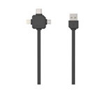Cablu USB-C / micro-USB / Lightning - 1