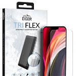 Folie Eiger Clear Tri Flex compatibila cu iPhone 12 Mini