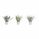 Plantă decorativă DKD Home Decor Roz Polietilenă Galben Bordo (3 pcs) (9 x 9 x 28 cm), DKD Home Decor