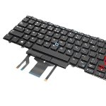 Tastatura Dell Latitude 7480 iluminata layout US fara rama enter mic DUAL POINTING, Dell
