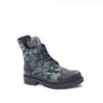 Ghete dama piele naturala Catali Army 182862 verde 4661640-2