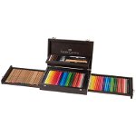 Creioane colorate, 125buc/set, colectia arta si grafica, Faber-Castell, Faber-Castell