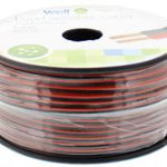 Cablu difuzor rosu/negru OFC cupru 2x0.35mm Well LSP-OFC0.35BR-100-WL, well