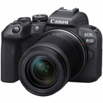 Aparat foto Mirrorless Canon EOS R10, 24.2MP + Obiectiv RF-S 18-150mm S (Negru), Canon