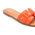 Papuci ALDO portocalii, ELENAA820, din piele naturala, ALDO