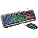 Kit tastatura si mouse GXT 845 Tural Gaming Combo, Trust