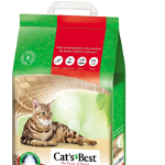 JRS Cat's Best Eco Plus Asternut natural pentru litiera 7 L (3 kg) + lopatica pentru litiera GRATIS