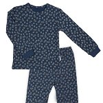 Pijama cu maneca lunga bumbac 100% (179036) Colectia Sonia 2021 Marimea 110, NICOL