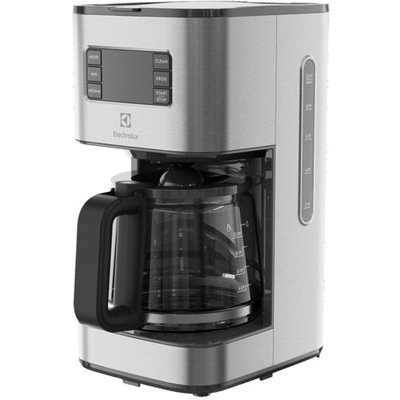 Cafetiera Electrolux E5CM1-6ST, 1000 W, 1.37 l, Argintiu/Negru