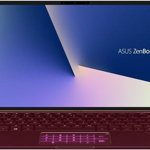 Ultrabook ASUS 13.3'' ZenBook 13 UX333FA, FHD, Procesor Intel® Core™ i5-8265U (6M Cache, up to 3.90 GHz), 8GB, 512GB SSD, GMA UHD 620, Endless OS, Burgundy Red