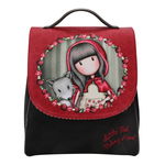 Rucsac cu broderie Gorjuss - Little Red Riding Hood 31 x 27 x 12cm 867gj01