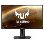 Monitor LED ASUS Gaming TUF VG27AQZ 27 inch QHD IPS 1 ms 165 Hz HDR G-Sync Compatible, ASUS