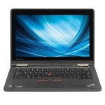 Laptop Refurbished Lenovo THINKPAD YOGA 12, Intel Core i5-5300U 2.30GHz up to 2.90GHz, 8GB DDR3, 240GB SSD, 12.5inch, FHD, Touchscreen, Webcam (Negru), Lenovo