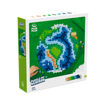 Puzzle cu numere Plus PlusPamantul 800 piese 3914, Plus Plus