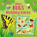 Joc educativ + Carte Bugs Matching Games Usborne Books