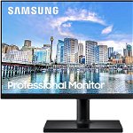 Monitor LED IPS SAMSUNG LF27T450FQRXEN, 27", FHD, 75Hz, AMD FreeSync, negru