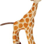 Figurină din lemn - Girafă mică