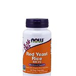 Red Yeast Rice (Drojdie de Orez Rosu), 600 mg, Now Foods, 60 capsule