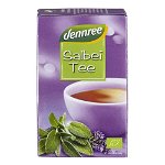 Ceai de salvie 20 plicuri Dennree, bio, 30 g, ecologic, Dennree