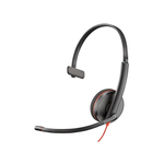 Casti Call Center Plantronics Blackwire 3210 Type-C, Negru