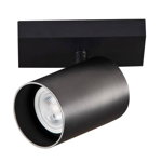 Spod LED RGB inteligent dublu Yeelight Smart Spotlight, Wi-Fi, 1xGU10, 700 lm, dimabil, lumina alba si colorata (2700-6500K), control vocal (Negru), Yeelight