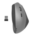 Mouse wireless ergonomic, Evozen, 1600dpi, gri, NGS