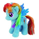 Plus licenta My Little Pony, RAINBOW DASH (18 cm) - Ty