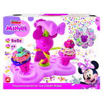 MASINA DE INGHETATA DE PLASTILINA MINNIE CU DECORATIUNI COLORATE, As