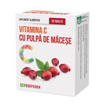 Vitamina C cu pulpa de macese Parapharm - 30 tablete, Parapharm