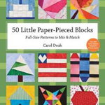50 Little Paper-Pieced Blocks-Print-On-Demand-Edition: Full-Size Patterns to Mix & Match - Carol Doak, Carol Doak