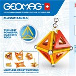 Geomag set magnetic 35 piese Classic Panels Green, 470