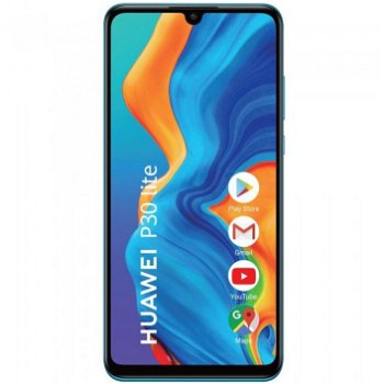 Telefon mobil Huawei P30 Lite, Dual SIM, 64GB, LTE, Peacock Blue, Huawei