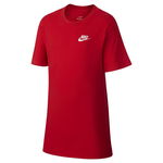 Nike, Tricou de bumbac Futura, Rosu