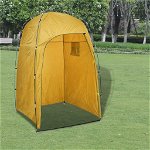 vidaXL Toaletă portabilă de camping cu cort, 10+10 L, vidaXL