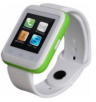 Smartwatch iUni U900i Plus 31245-1, Bluetooth,LCD Capacitive touchscreen 1.44" (Verde)