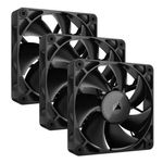 Ventilator Corsair iCUE LINK RX120 PWM Fan Triple Starter Kit Black, Corsair