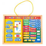 Joc Montessori 2 in 1 Calendarul educativ si tabla magnetica de scris, Krista