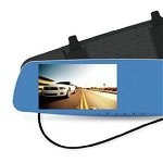Camera Video Auto Oglinda iUni Dash 832, Dual Cam, Full HD, Night Vision, G Senzor, 170 grade (Negru)