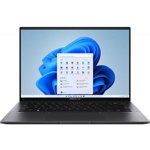 Asus Laptop Asus Zenbook UM3402YA, AMD Ryzen 5 7430U, 14 inch 2.8K, 16GB RAM, 512GB SSD, Windows 11 Pro, Negru, Asus