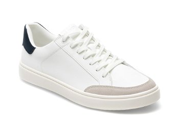 Pantofi sport ALDO albi, COURTSPEC110, din piele ecologica, Aldo