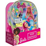 Kit de creatie cu ghiozdanel - Barbie, LISCIANI